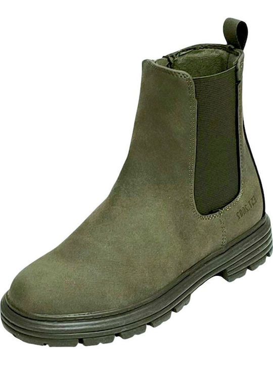Kinderstiefeletten Khaki