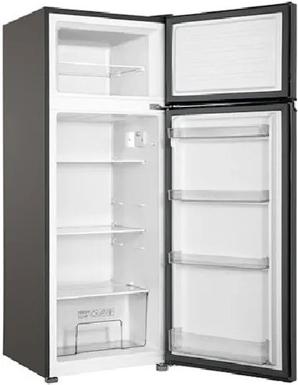 TCL Kühlschrank mit Doppeltür 207Es H144xB54.5xT55cm. Gray RF207TSE1