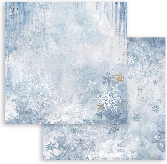 Скрапбукинг хартии 10 бр. 20.3×20.3 см Stamperia Create Happiness Dewdrops