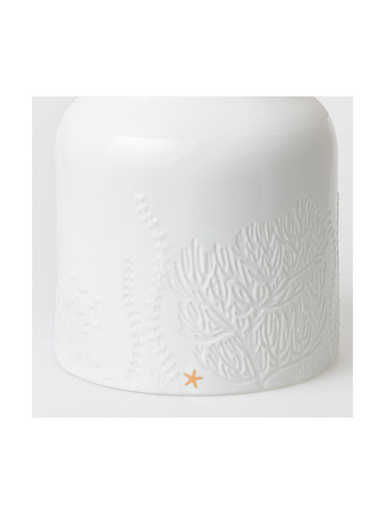 Raeder Decorative Vase White 21x21x25cm