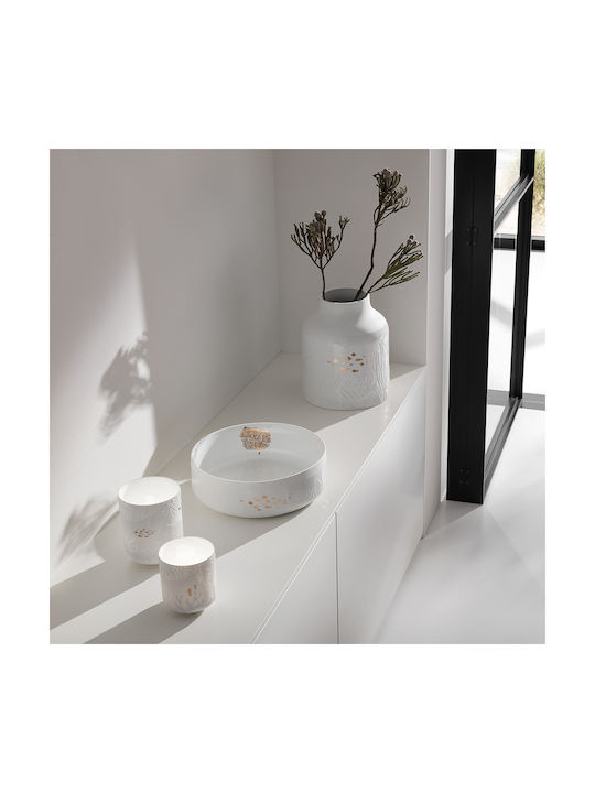 Raeder Decorative Vase White 21x21x25cm