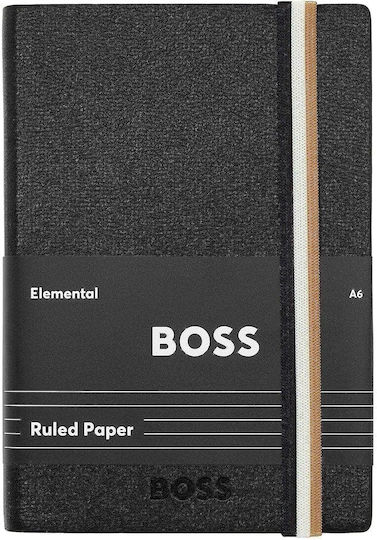 Boss Iconic Notizbuch A6 Schwarz