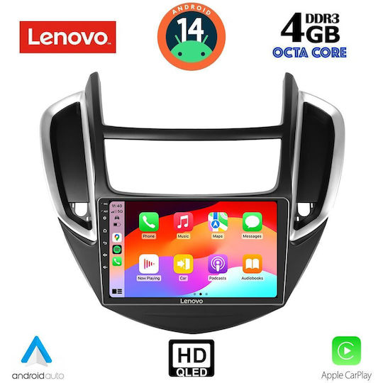Lenovo Автомобилна Аудио Система (Блутут/USB/WiFi/GPS/Apple-Carplay/Android-Auto) с Тъчскрийн 9"
