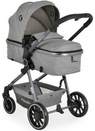 Moni Giselle Adjustable Baby Stroller Suitable for Newborn Gray 6.9kg