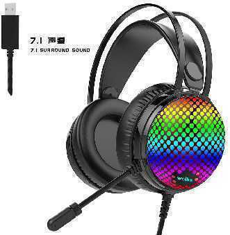 Weibo G30 Over Ear Gaming Headset with Connection USB