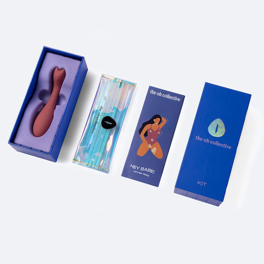 The Oh Collective Kit Клитор Вибратор 14см Корал
