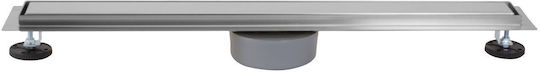 Linear Drainage Rea Neox Pro Nickel Brush 70