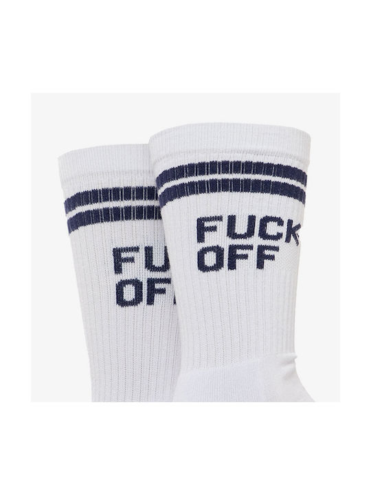 Bee. Unusual. Fck Off Men's Socks White