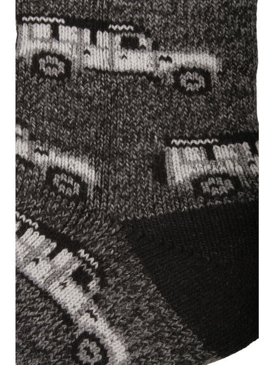 Soma Socks Ανδρικές Κάλτσες Γκρι μελανζέ
