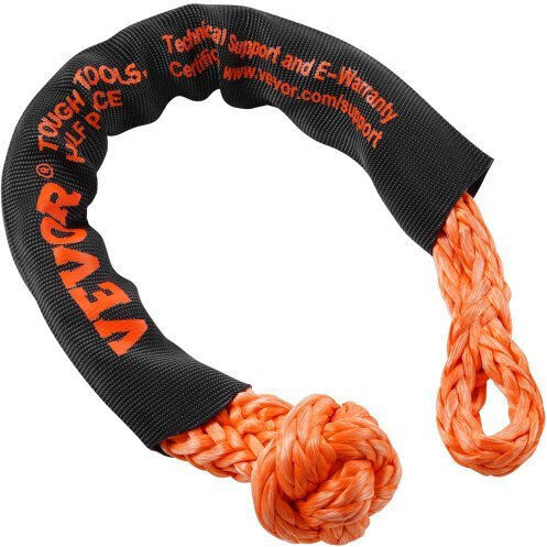 Vevor Car Towing Tow Rope In Orange Colour
