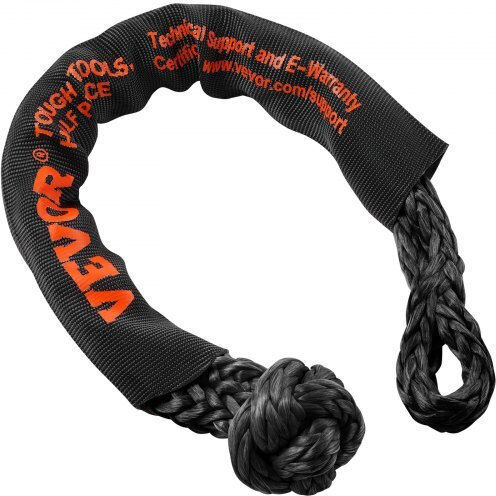 Vevor Car Towing Rope In Black Colour