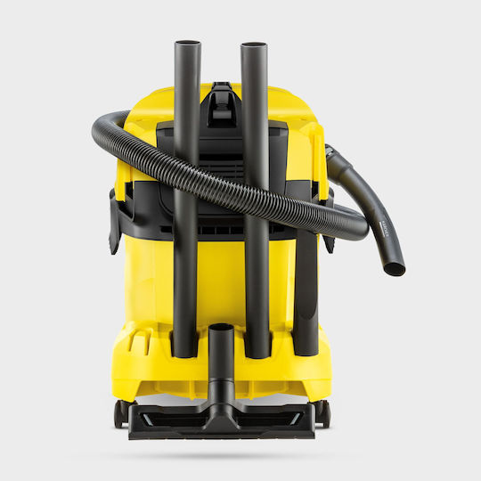 Karcher WD 4-18 Dual V-20/22 Rechargeable Vacuum Wet / Dry Without Charger and Battery with Plastic Bin 20lt