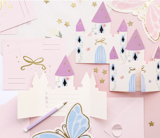 PartyDeco 6 Invitations ZPP7
