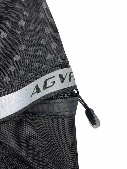 AGVpro Commander Men's Motorcycle Jacket 4 Seasons Beige Black