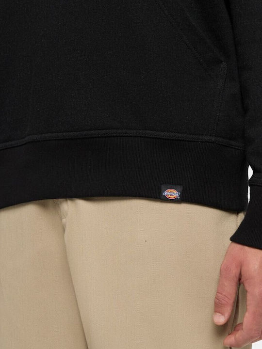 Clancy Sweatshirt with Hood Black