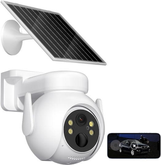 XO CR10 IP Überwachungskamera Wi-Fi Full HD+ 2.3MP Wasserdicht Batteriebetrieben mit Mikrofon
