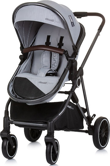 Chipolino Aura Ρυθμιζόμενο Καρότσι 2 σε 1 Ash Grey