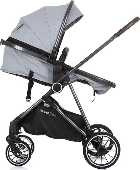 Chipolino Aura Ρυθμιζόμενο Καρότσι 2 σε 1 Ash Grey