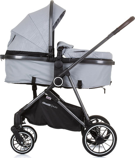 Chipolino Aura Ρυθμιζόμενο Καρότσι 2 σε 1 Ash Grey