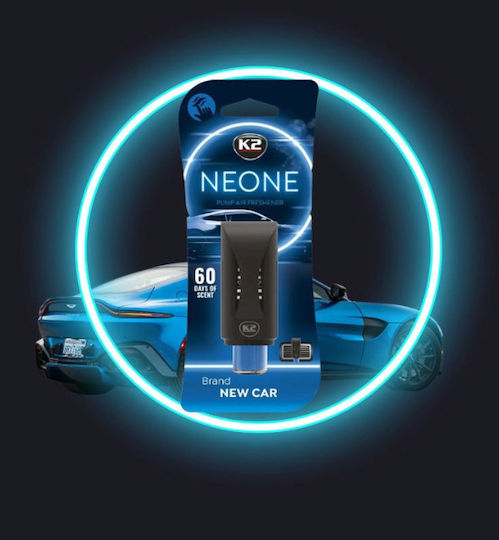 Ароматизатор за кола за въздуховоди с регулируема интензивност K2 Neone Чисто нов автомобил 1 бр