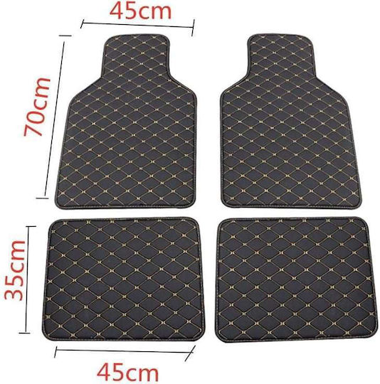 Σετ Πατάκια Αυτοκινήτου 4τεμ Car Mats 4pcs