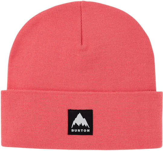 Beanie Beanie Knitted in Orange color