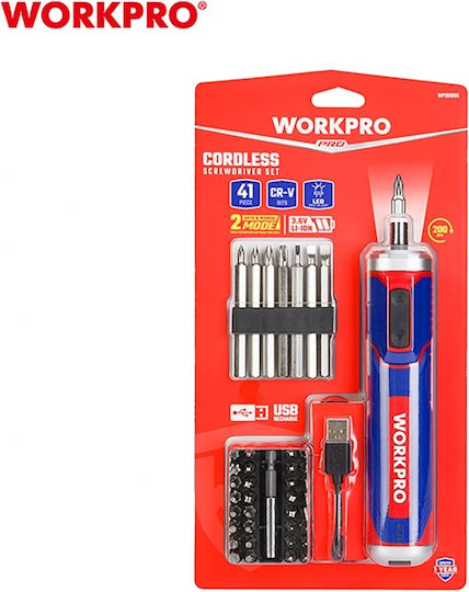 WorkPro Screwdriver Battery 3.6V 1x1.5Ah