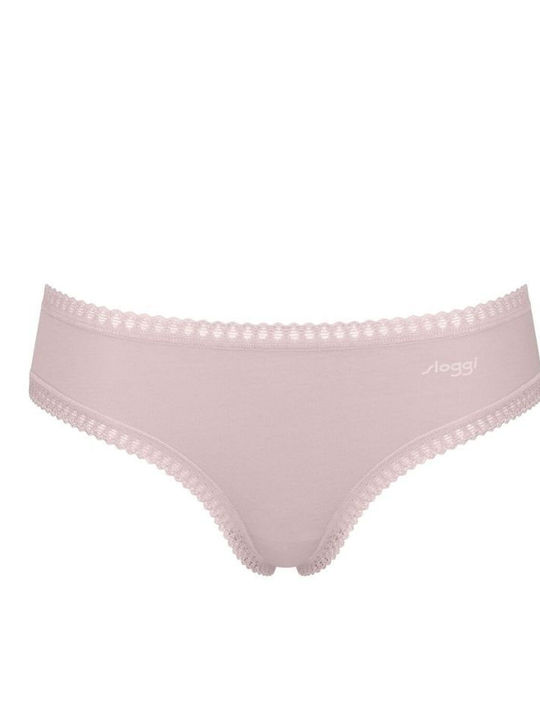 Woman Go Βαμβακερά Women's Slip 3Pack with Lace Multicolour