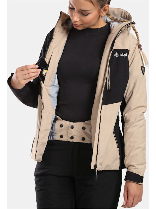 Kilpi Women's Ski & Snowboard Jacket Beige WL0111KI-BEG