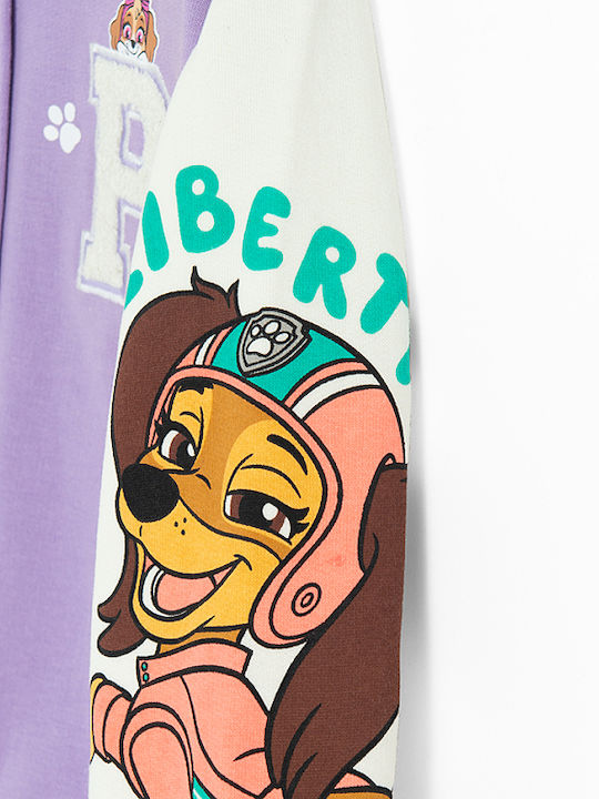 Hanorac pentru copii Violet Paw Patrol