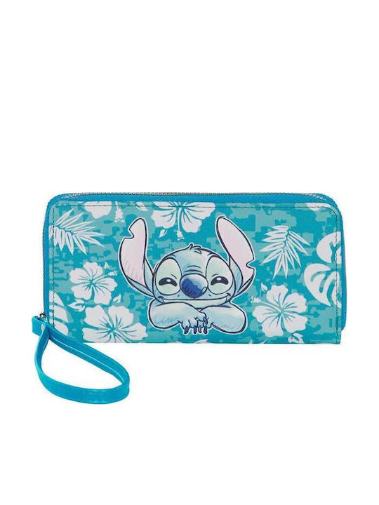 Disney Stitch Aloha Μεγάλο Γυναικείο Πορτοφόλι Μπλε