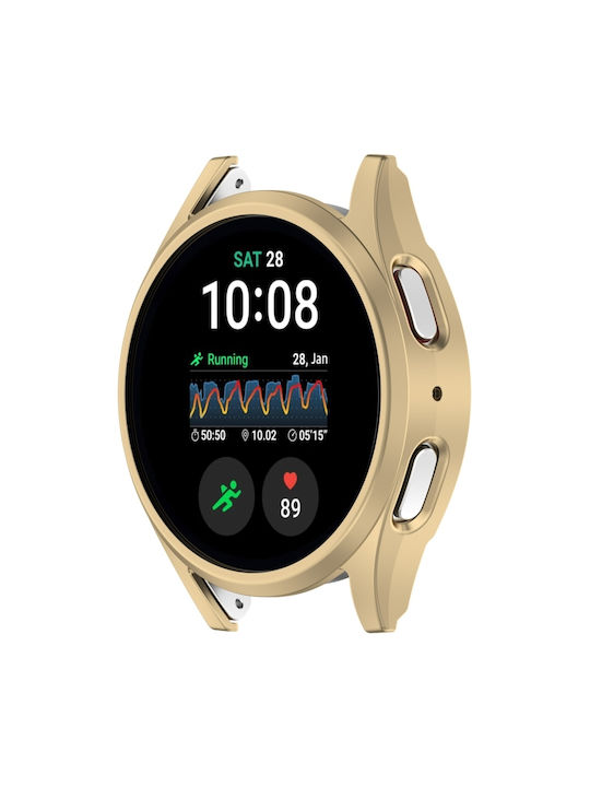 Пластмасов Калъф в Златист цвят за Samsung Galaxy Watch 7 44мм
