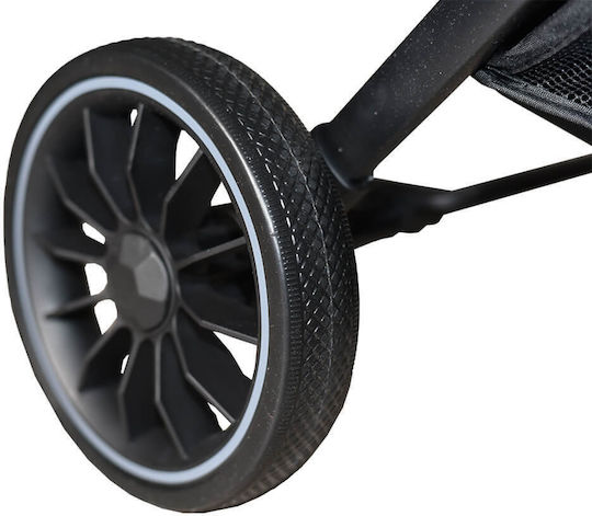 Bebe Stars City Baby Stroller Suitable for Newborn Ice Grey 6.3kg