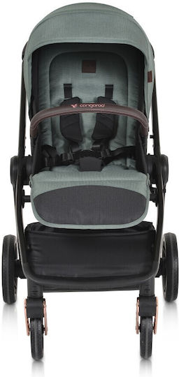 Cangaroo Macan Бебешка количка 2 в 1 Зелен 11кг