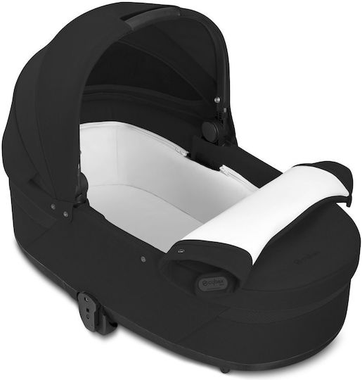 Cybex Balios S Lux New Бебешка количка 3 в 1 Лунно черно 11.7кг