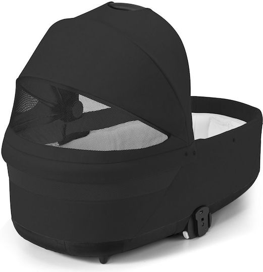 Cybex Balios S Lux New Бебешка количка 3 в 1 Лунно черно 11.7кг