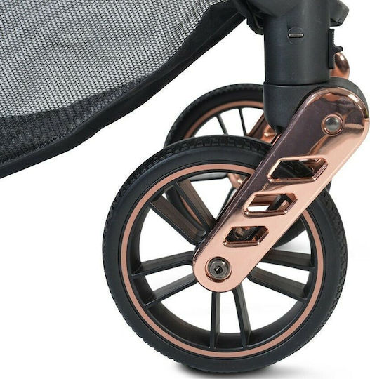 Cangaroo Macan Adjustable 3 in 1 Baby Stroller Suitable for Newborn Gray 11kg