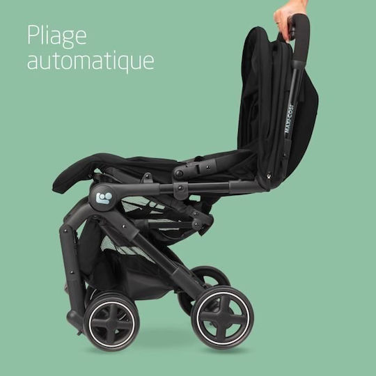 Maxi-Cosi Lara 2 Cărucior pentru Bebeluși Potrivit pentru Nou-născut Negru 6.4kg