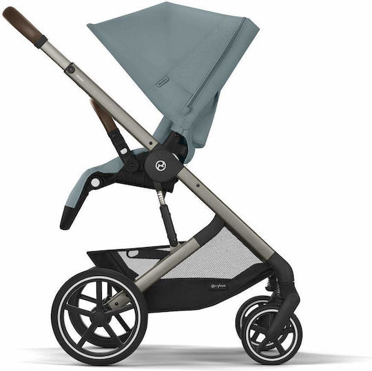Cybex Balios S LUX Adjustable Baby Stroller Suitable for Newborn Stormy Blue 11.7kg