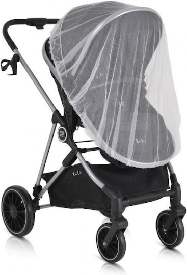 Moni Kali Verstellbar 2 in 1 Baby Kinderwagen Geeignet für Neugeborene Schwarz