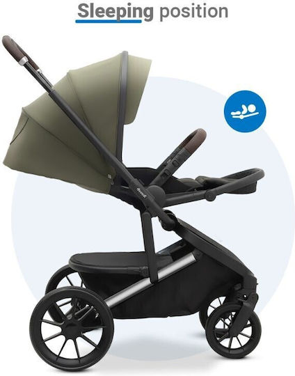 Dovadi Fly Adjustable 2 in 1 Baby Stroller Suitable for Newborn Forest Green