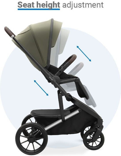 Dovadi Fly Adjustable 2 in 1 Baby Stroller Suitable for Newborn Forest Green