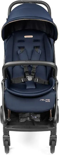 Peg Perego Selfie Plus Baby Stroller Suitable for Newborn Blue Shine