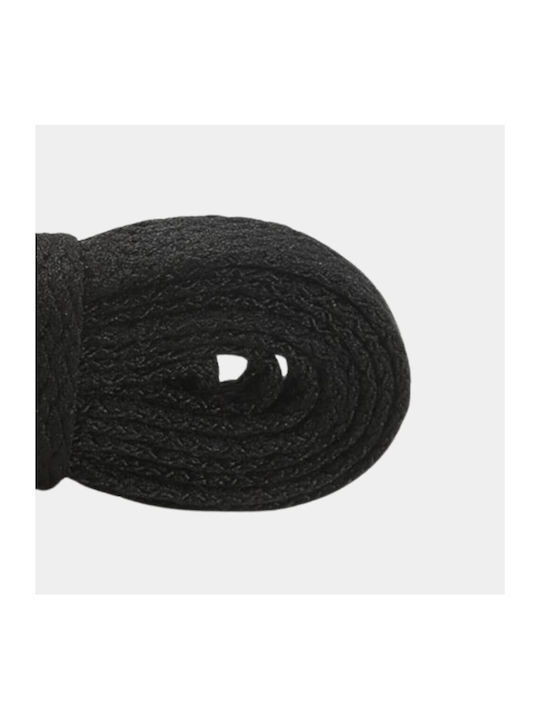 Lace Flatties Black 110 Cm Μαύρα Κορδόνια