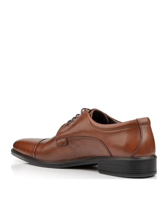 Men's Leather Oxfords Tabac Brown