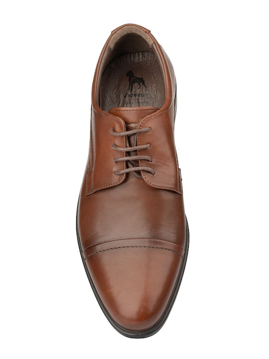 Men's Leather Oxfords Tabac Brown