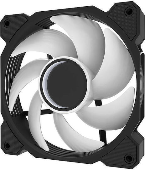 Darkflash DR08 Case Fan 120mm with RGB Lighting and Connection 4-Pin PWM 1pcs