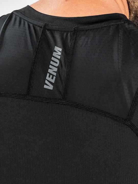 Venum G-fit Тениска VENUM-05009-001 за Джиу-джицу / ММА Черен