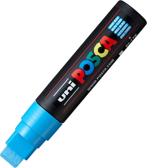 Posca Marker Permanent 15mm Albastru deschis