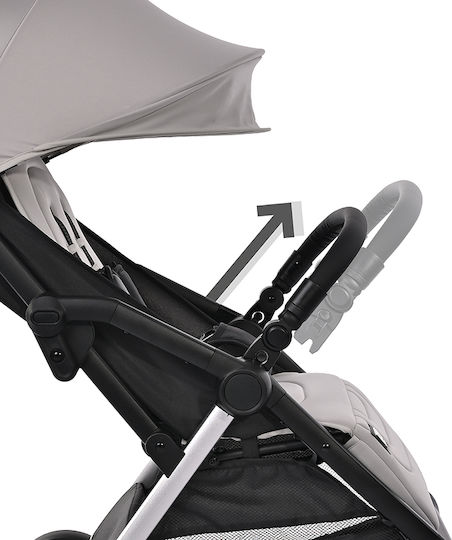 Lorelli Loret Baby Stroller Suitable for Newborn Black Jasper 8.3kg